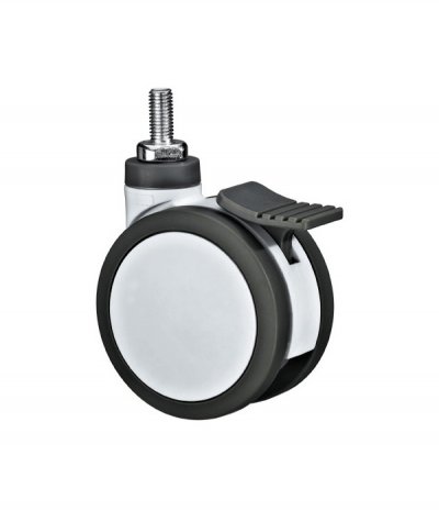 100mm PA+PU Caster